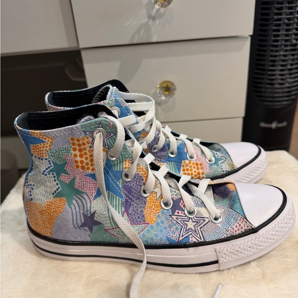 Converse All Stars Shoes - New Converse All Star Chuck Taylor Colorful Patterned High-Top Sneakers